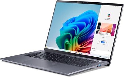 NEW Acer Swift Go 14'' AI CoPilot+ PC Laptop 2.5K 120Hz SFG14-01-X006 16GB RAM