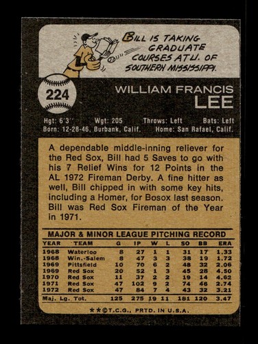 1973 Topps Baseball 2-271 EX/EX-MT Pick From List All PICTURED uu4 - Picture 237 of 455