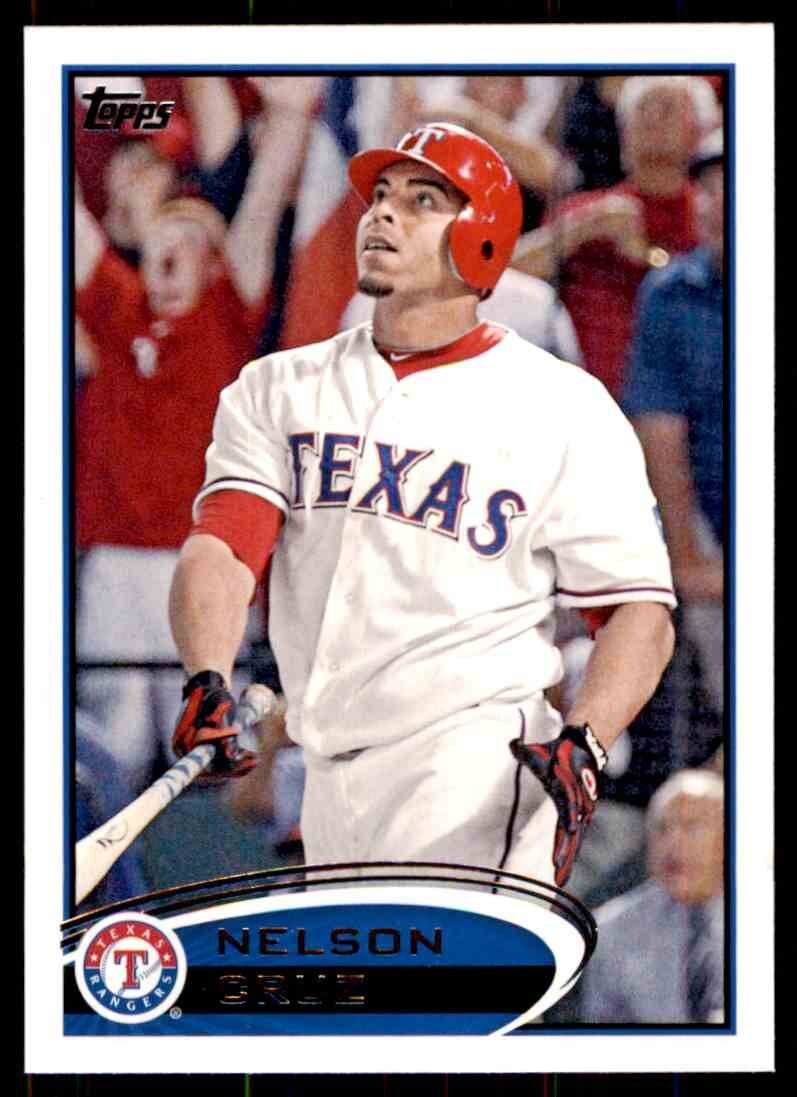 2012 Topps Nelson Cruz #344 Texas Rangers