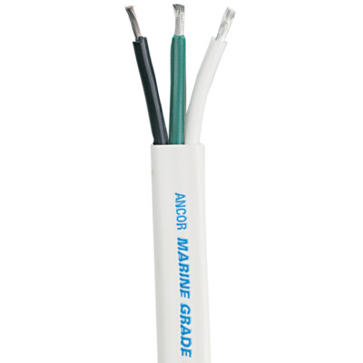 ANCOR MARINE GRADE PRODUCTS 131110 Wire Triplex 10/3 Ga 100' Flat