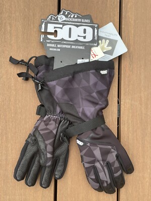 Youth Snowmobile Gloves 509 Backcountry Snowmobile Gloves XS New