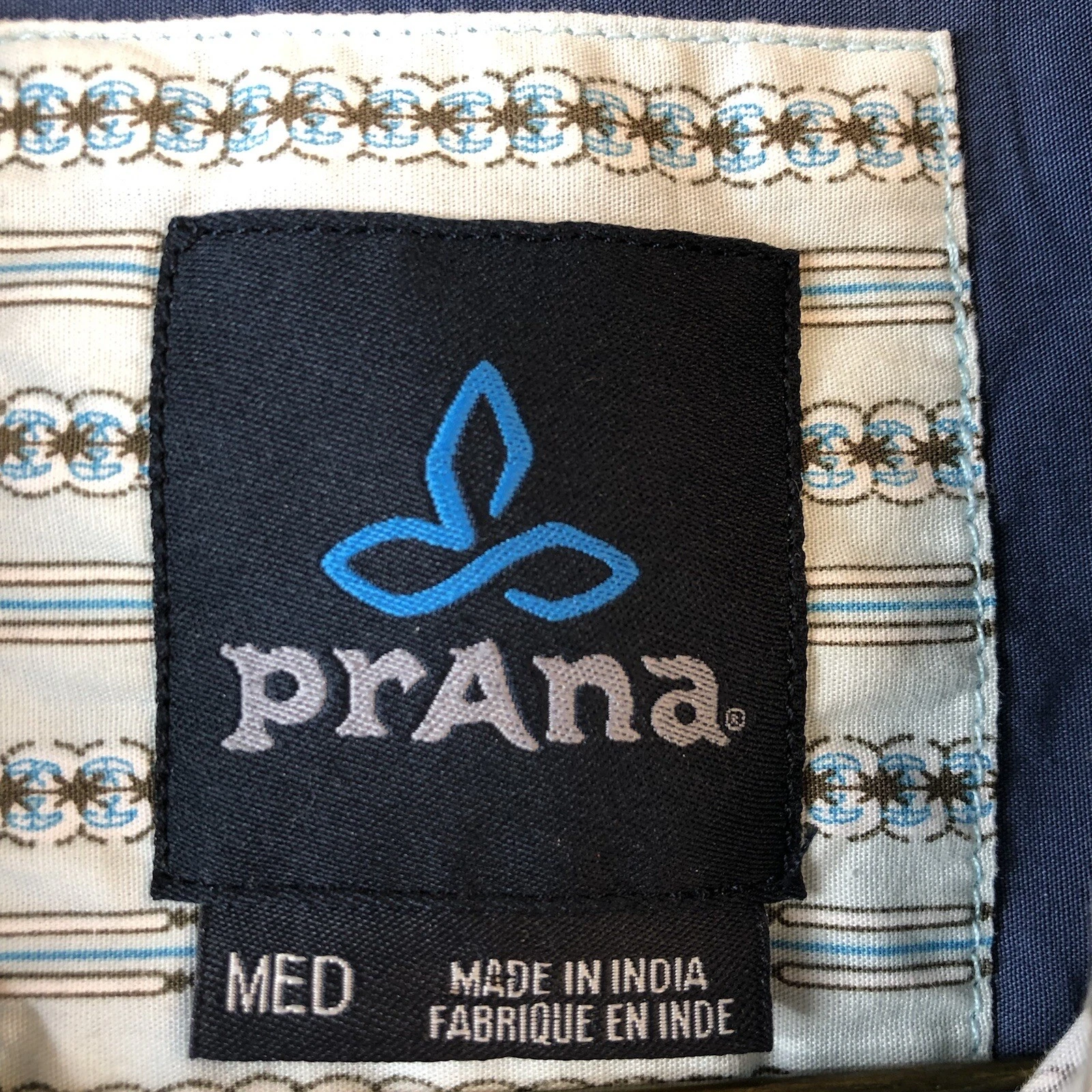prana short sleeve button down organic cotton shirt