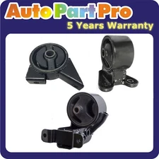 For Hyundai Accent 1.5L 2000-2003 Engine Motor Mount Set 3PCS New Front & Rear