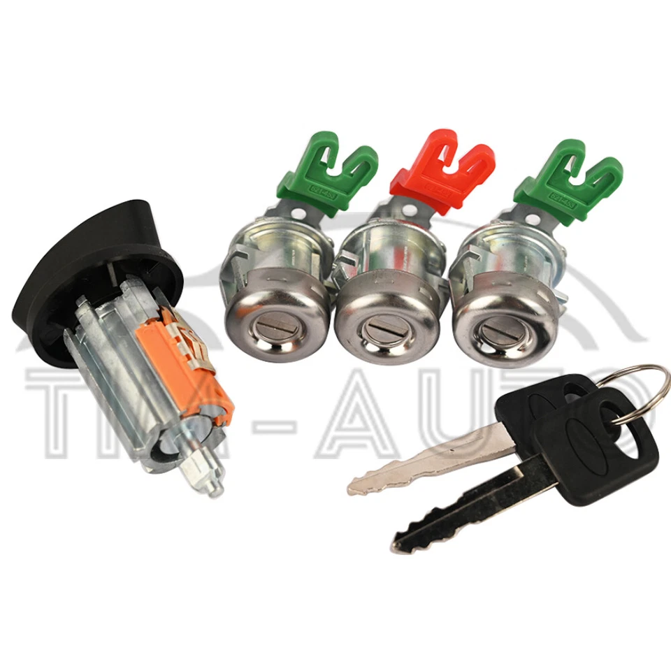 Tailgate & Door Lock Cylinder Ignition Set For Ford 98-07 F-250 F-350 SUPER DUTY - Image 2 of 4