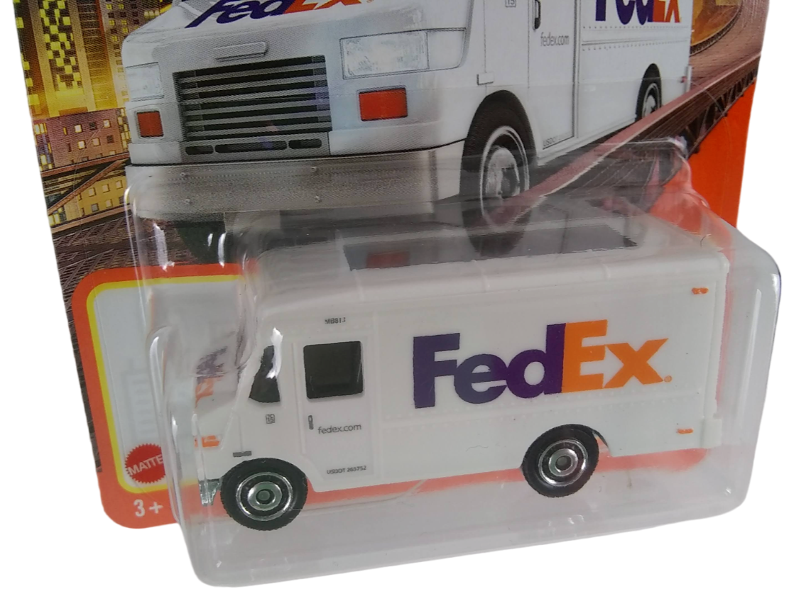 FedEx Express Delivery Matchbox Die Cast Parcel Mail Truck
