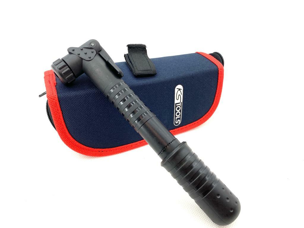 KS TOOLS bicicleta herramienta de parche, kit de reparación bicicleta, juego móvil 4 piezas