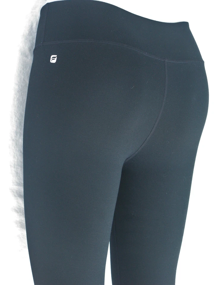 Fabletics Skinny Yoga Workout Leggings Tights Women Sz XS Black Low Calf Length - Image 3 of 4