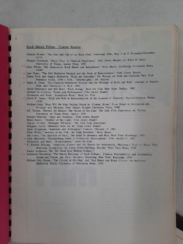 SFSU CINE Cinematography Textbooks 1990s 7 pc Lot History Course Reader Ctitique - Picture 20 of 24