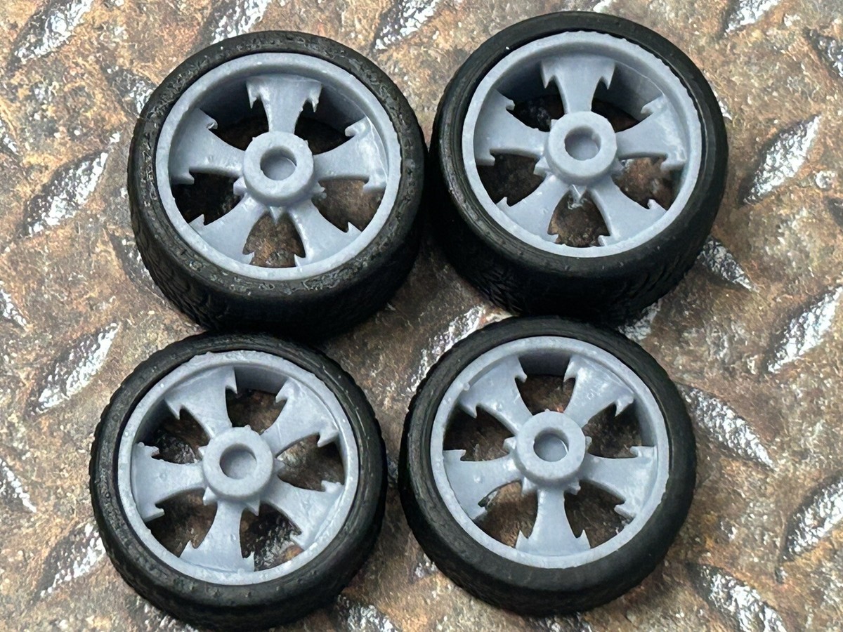 Unpainted Base Rims Unpainted Model Kit Parts 1/24 Scale