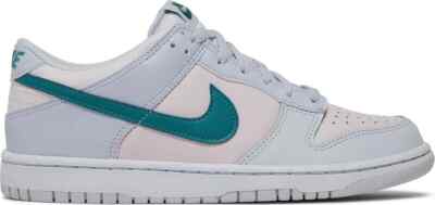 Brand New Nike Dunk Low GS Youth Size Grey Mineral Teal FD1232 002