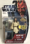 STAR WARS MOVIE HEROES QUI-GON JINN ACTION FIGURE Package Wear