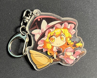 Touhou Project Marisa Kirisame Acrylic Keychain Eastern Wonderland Danmaku