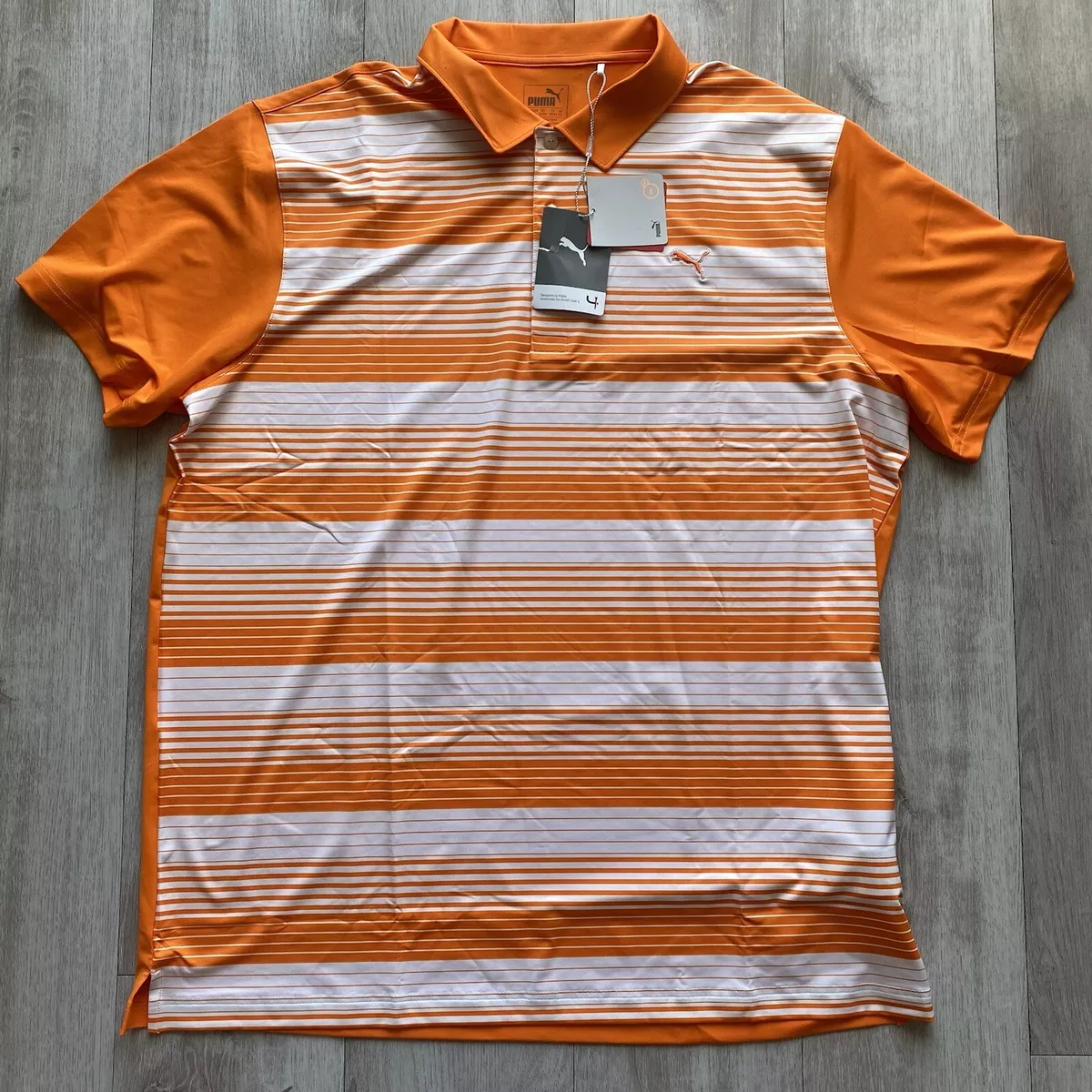 Orange, Men's Polos