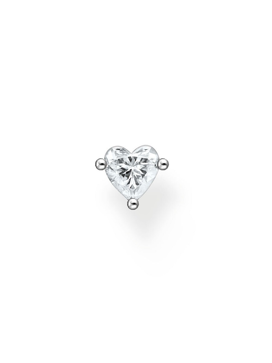 Thomas Sabo Single Ear Studs Heart H2234-051-14 UK