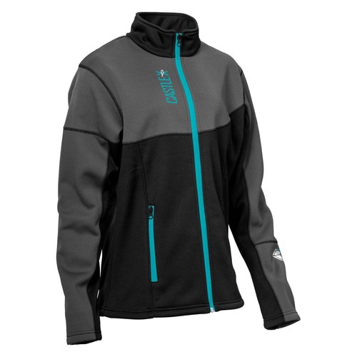 Chaqueta para mujer Castle X Fusion G5 de capa media - turquesa/negro/carbón - Imagen 3 de 8