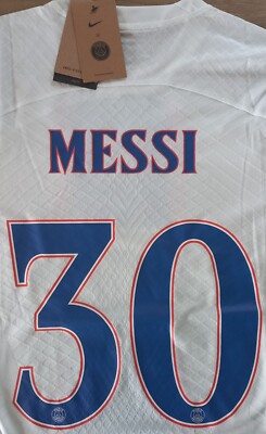 Maillot Troisième Tenue Paris Saint-Germain 2022/23 - Taille L, Nike, Neuf (Messi)