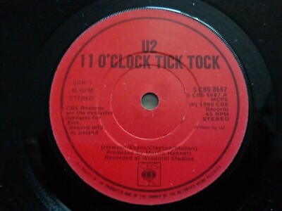 U2 - 7'' - 11 Uhr Tick Tock - CBS 8687