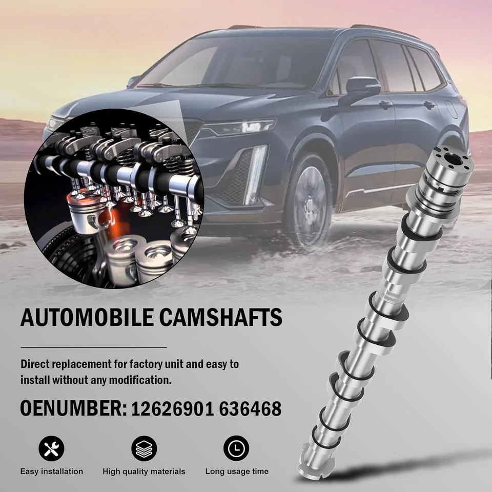 12626901 Árbol de levas de escape 2.0T para Chevy Malibu Camaro Equinox ATS LTG 2013-23 Foto 3 de 4