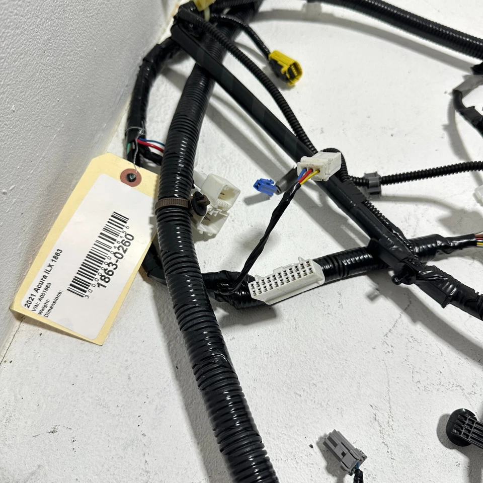 Arnés de cableado de piso de carrocería principal premium ACURA ILX 2020-2022 OEM Foto 3 de 4