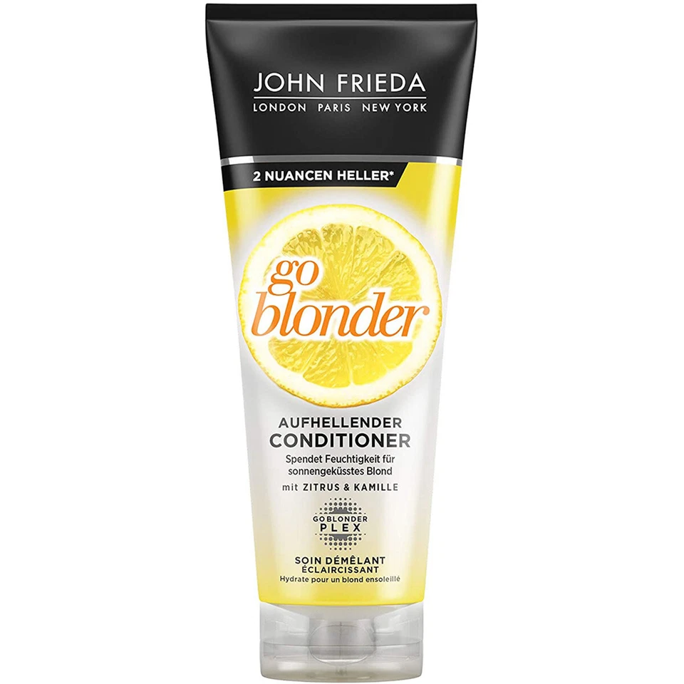 John Frieda Go Blondes Aufhellender Après-shampooing Agrumes Camomille - Photo 1/1