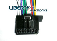 New 16 Pin AUTO STEREO WIRE HARNESS PLUG for PIONEER DEH-1100MP Player