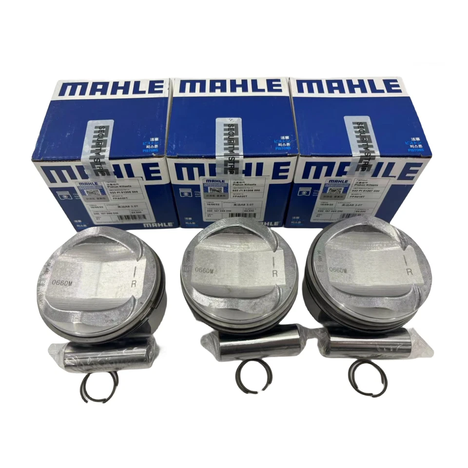 Juego de pistones y anillos 3X izquierda+3X derecha KS para VW AUDI S4 S5 A6 A7 3.0TFSI Φ84.51mm Foto 2 de 4