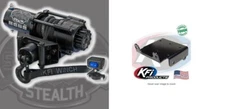 KFI 2500 LB Stealth Winch & Mount Kit Suzuki King Quad 450 500 700 750 2005-2024