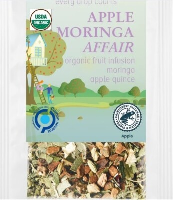 organic Apple Quince Moringa green tea super antioxidant 60 Bags! SAVE up to 50%