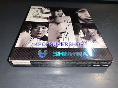 Shinhwa Vol. 9 9th Album Autographed Signed CD Photobook Great