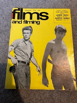 Films and Filming Sep 1974 James Dean Martin Sheen Badlands Gregory Peck Mag