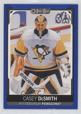 2021-22 O-Pee-Chee Blue Border Casey DeSmith #180 e6j