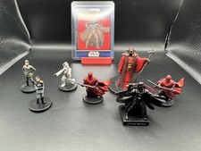 STAR WARS Miniatures WOTC Imperial Lot Of 7 Very Rare, Rare, UC, C