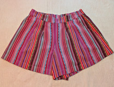 Crosby Shorts Mollie Burch SM Multicolor Stripe Dawson Flowy High Waist