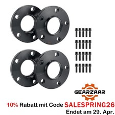 Spurverbreiterung VA 30mm HA 40mm für BMW F40 F45 5x112 Ø66,6 mit