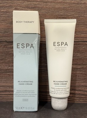 Espa Rejuvenating Hand Cream 1.6oz/50ml Deeply Hydrating & Revitalizing