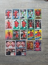 Topps Liverpool X21 Inc Energy Le Parallel Insert Match Attax Extra 2023/24 