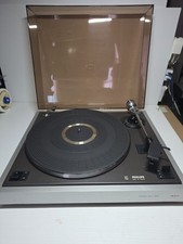 Philips 437 Turntable Synchro Belt Drive Record Player Works Needs Repair Read