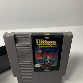 Ultima: Quest Of The Avatar (Nintendo NES, 1990) Cartridge Only Tested & Working