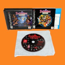 Nuovo/M💿! Suikoden Completo CIB con Reg Card Ex Ricondizionato 1 Anno Guerra PlayStation 1 PS1