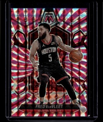 2023-24 Panini Mosaic Basketball Fred VanVleet #140 Pink Swirl FOTL /18
