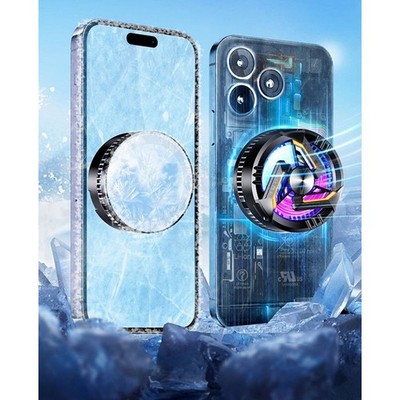 Universal Semiconductor Magnetic Mobile Phone Cooler Two-speed Adjustable Cooler