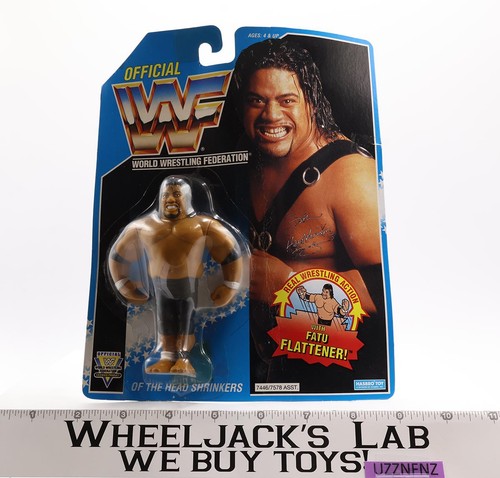 Fatu of the Head Shrinkers WWF Wrestling 1993 Hasb...