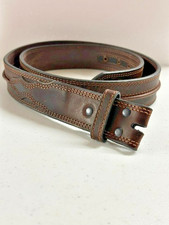 Ariat Western Style Men's Genuine Leather Brown Belt Size 40 A1019444