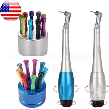 Dental Torque Wrench Universal Implant Contra Angle+16 Drivers/Hand Screw Driver