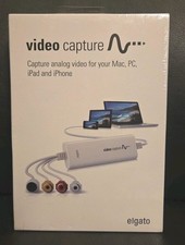 Elgato Video Capture USB Analog Video For Your Mac, PC, iPad, and iPhone NEW