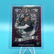 2021 Panini Chronicles - Crusade Yermin Mercedes #16 Purple Velocity Prizm (RC)