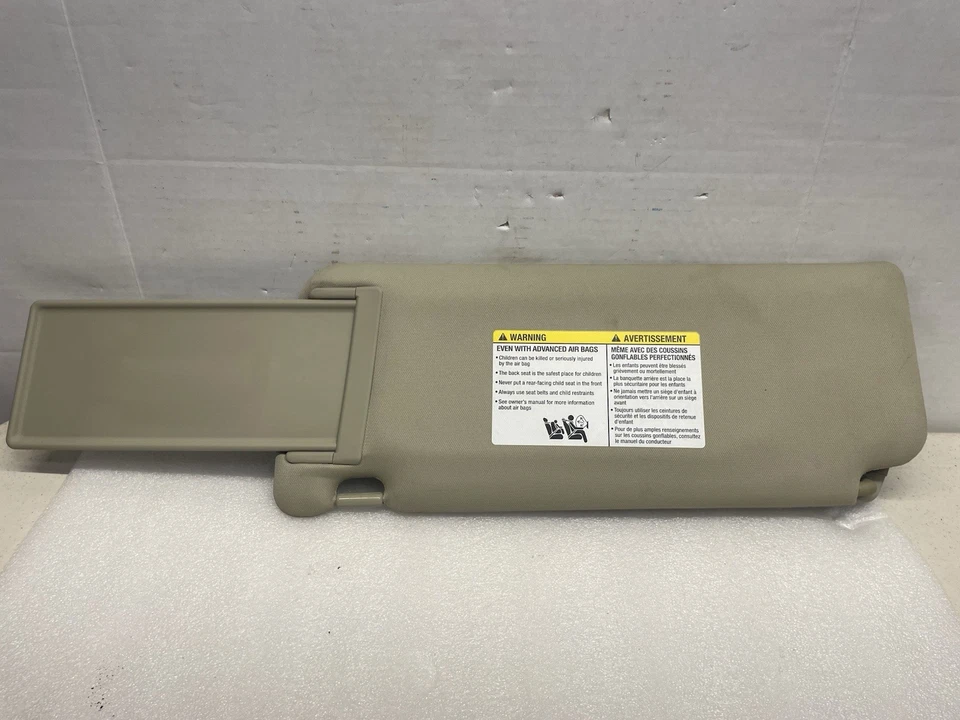 ☀️ 04-14 ARMADA TITAN INFINITI QX56 Par Izquierdo Derecho Parasol Parasol Parasol OEM Foto 3 de 4