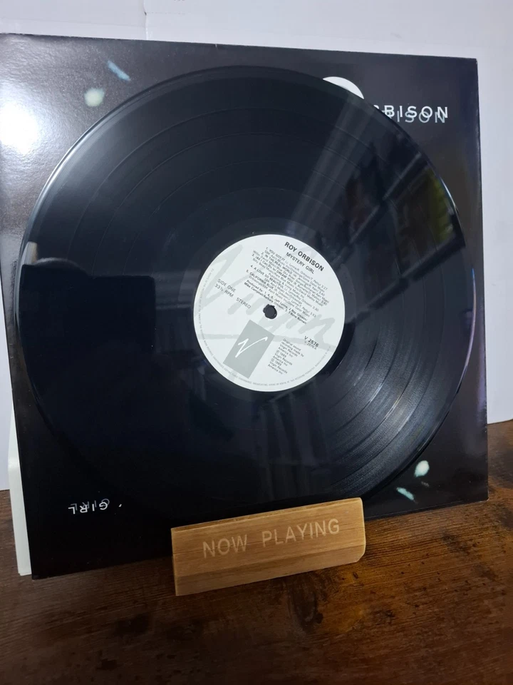 ROY ORBISON-MYSTERY GIRL,VINYL LP, 1989,UK, VG+/VG+ - Image 4 of 4