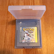 Pok mon Silver Version Nintendo Game Boy Color New Save Battery