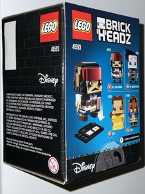 LEGO Brickheadz Set 41593 Captain Jack Sparrows & 41594 Captain Armando Salazar